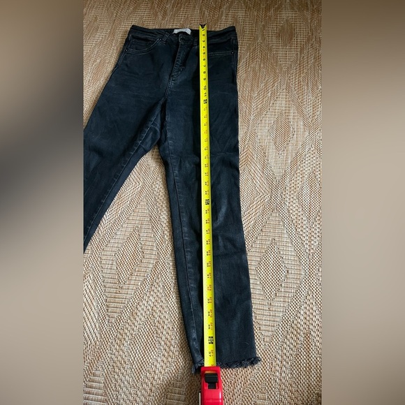 Free People We the Free Women's Black Denim Straight Jeans,Size 29,Great - Picture 4 of 7
